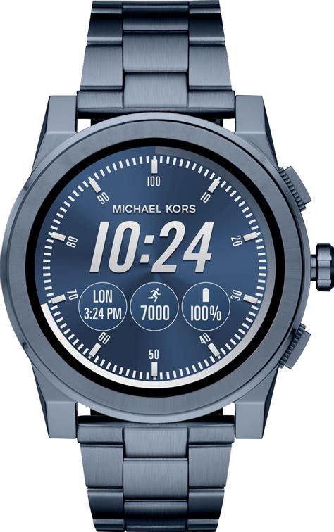 michael kors grayson 47mm smartwatch|Michael Kors Access Men's Grayson Stainless Steel Bracelet.